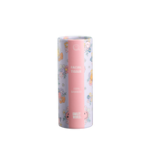 SmileyWorld® Sustainable Cylinder Tissue Holder 4 Pack – Joyful Designs, Cup‑Holder Fit, 40 Count 3‑Ply Facial Tissues