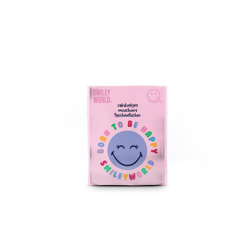 SmileyWorld® 4-Ply Mini Pocket Tissues | Super Soft and Strong Handkerchiefs | Fun and Portable