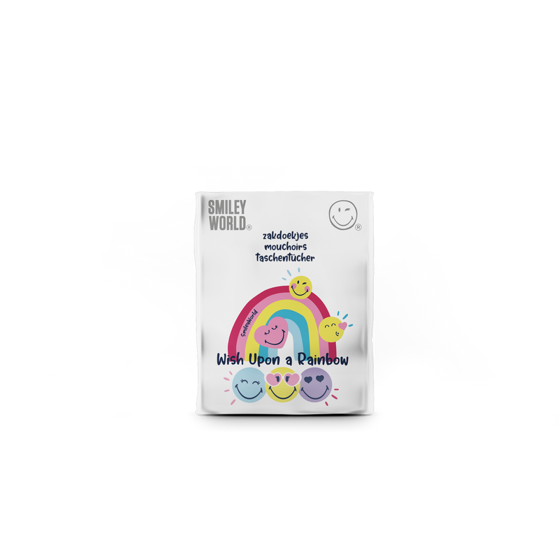 SmileyWorld® 4-Ply Mini Pocket Tissues | Super Soft and Strong Handkerchiefs | Fun and Portable