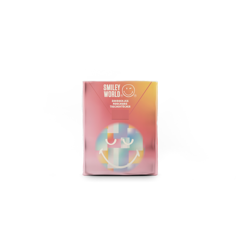 SmileyWorld® 4-Ply Mini Pocket Tissues | Super Soft and Strong Handkerchiefs | Fun and Portable