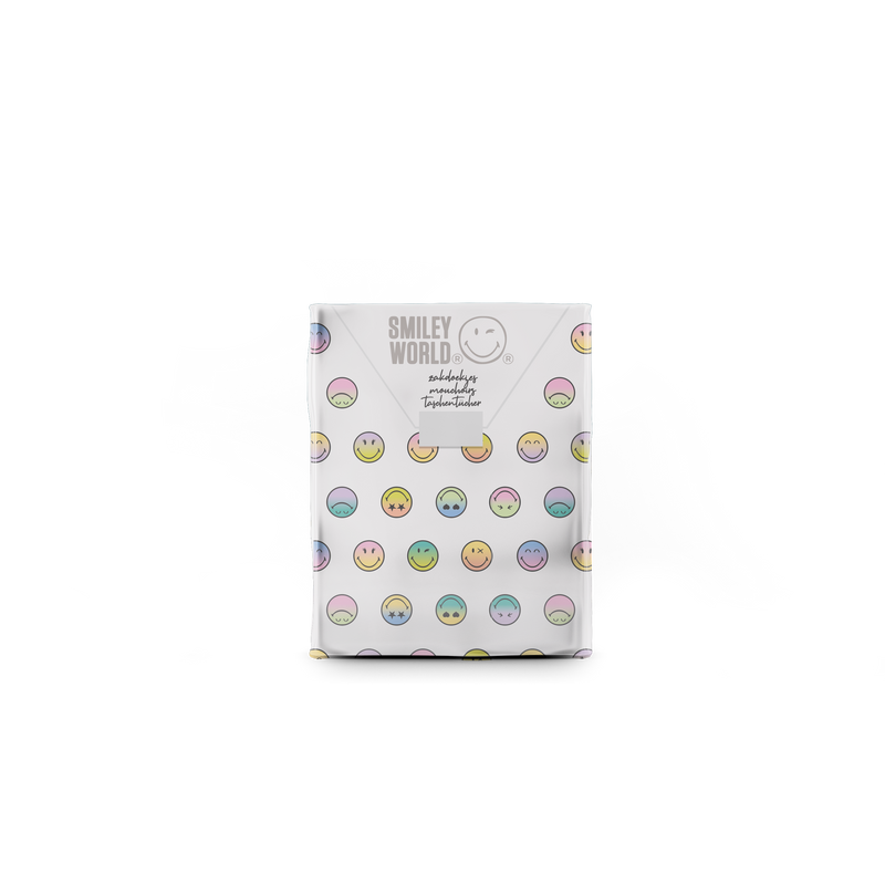 SmileyWorld® 4-Ply Mini Pocket Tissues | Super Soft and Strong Handkerchiefs | Fun and Portable