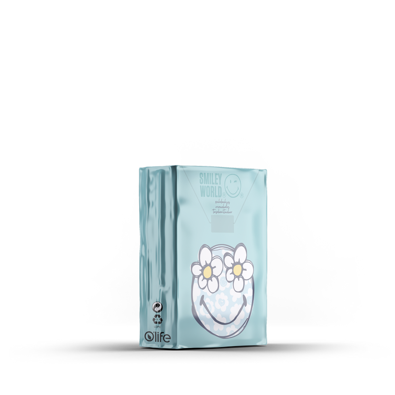 SmileyWorld® 4-Ply Mini Pocket Tissues | Super Soft and Strong Handkerchiefs | Fun and Portable Designs