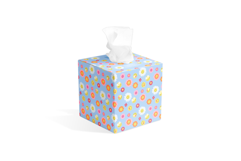 Mouchoirs SmileyWorld® Ultra Soft - Cube Design, 48 SHEETS/BOX, 20 BOXES/CARTON | Economical, Practical, and Easy to Use (Copy)