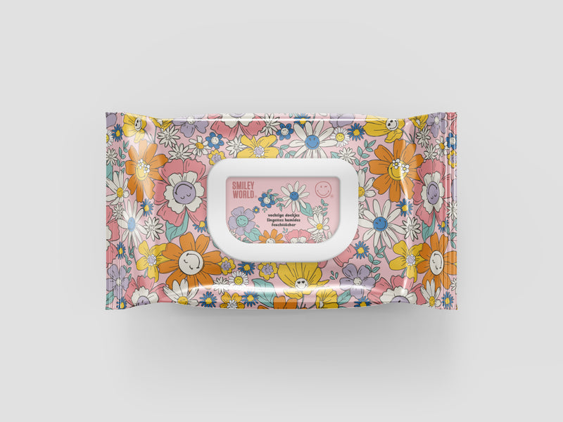 SMILEYWORLD® 30 X 100 PACK WET WIPES: SUPER STRONG 100-PACKS FOR ULTIMATE FRESHNESS AND JOY