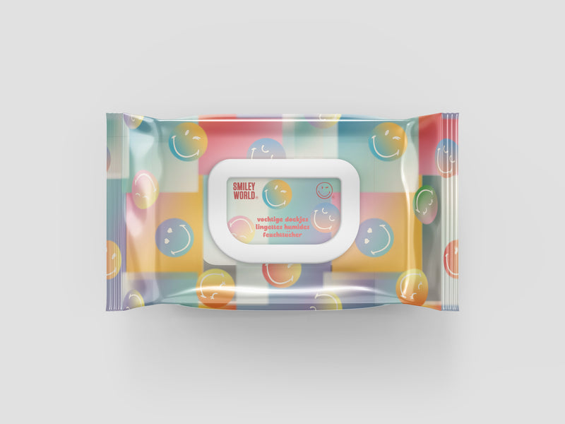 SMILEYWORLD® 30 X 100 PACK WET WIPES: SUPER STRONG 100-PACKS FOR ULTIMATE FRESHNESS AND JOY